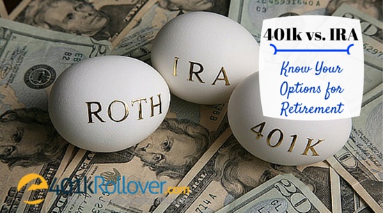 401k vs ira options